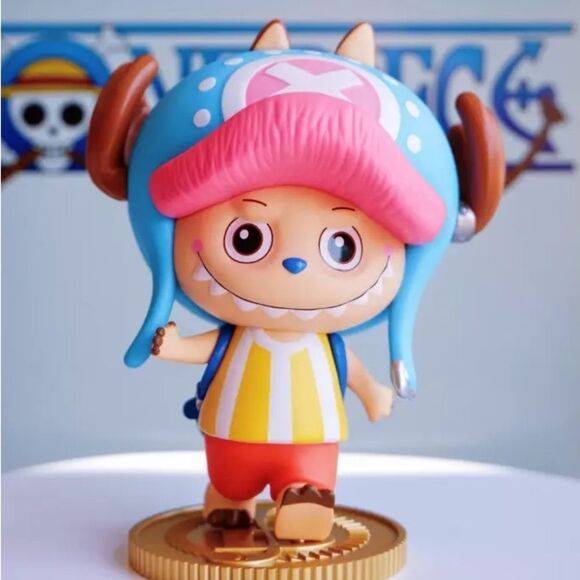 Tony Tony Chopper Kids Toy Figure - Blue and Brown - Picture 2 of 5
